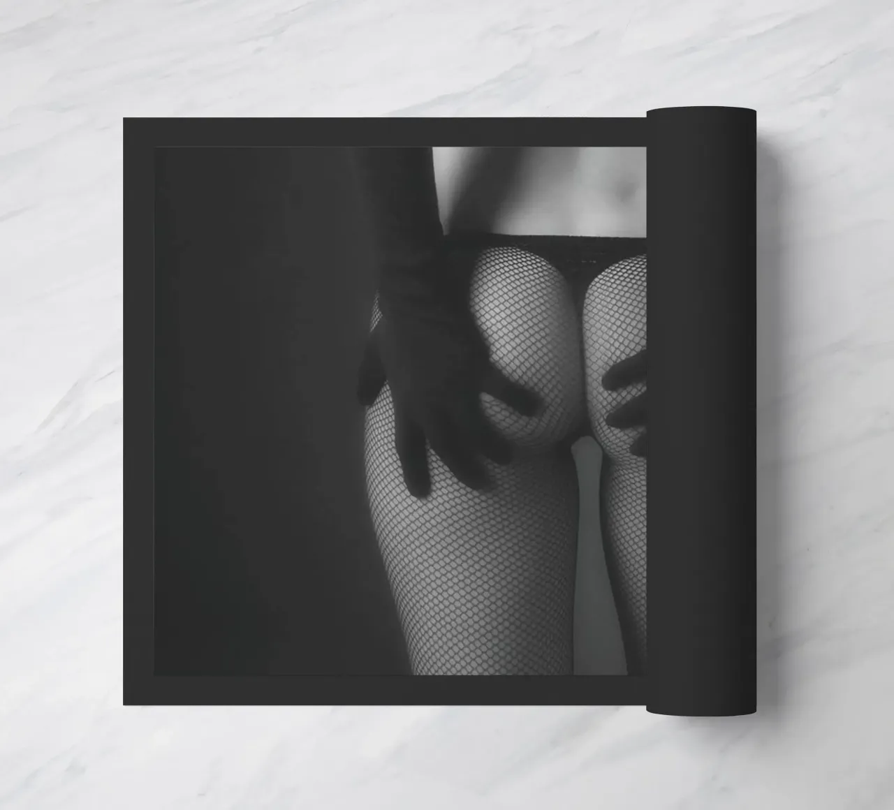 Collant e guanti a rete zerbino da Dave Hare Photography