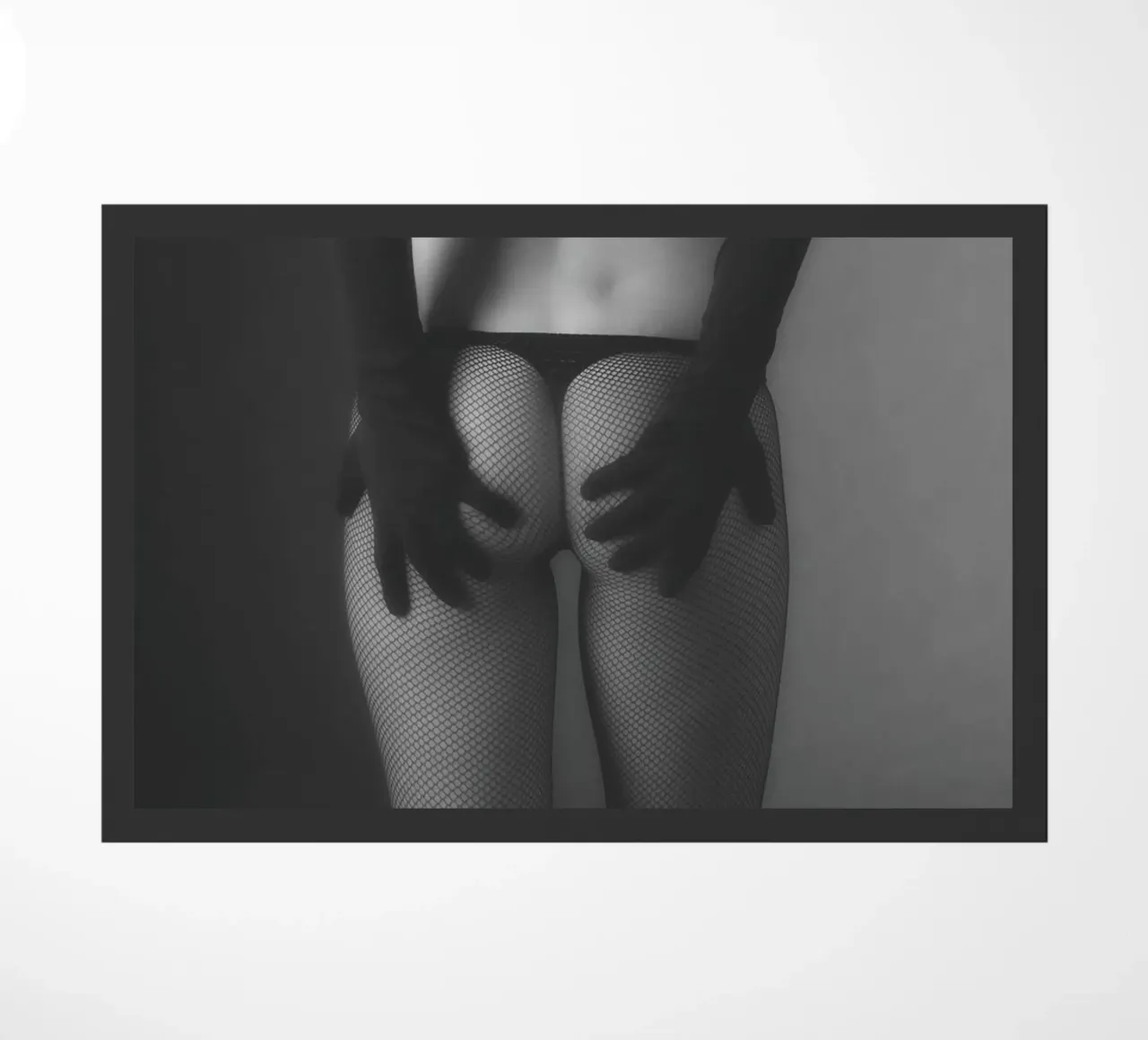 Collant e guanti a rete zerbino da Dave Hare Photography