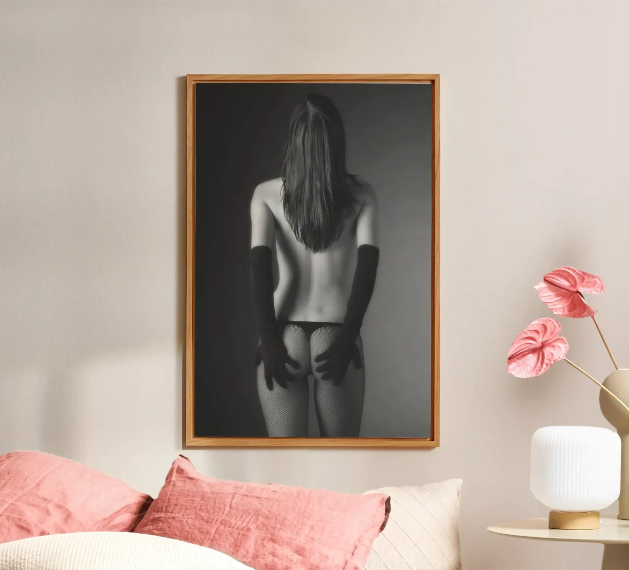 Collant e guanti a rete alluminio dibond da Dave Hare Photography