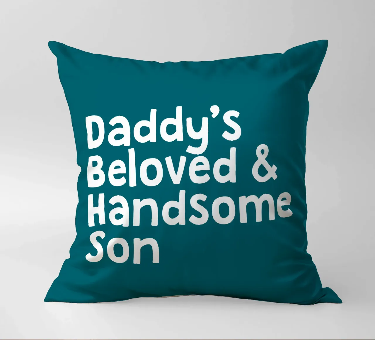 Daddy's handsome and beloved son cuscino da happieeagle