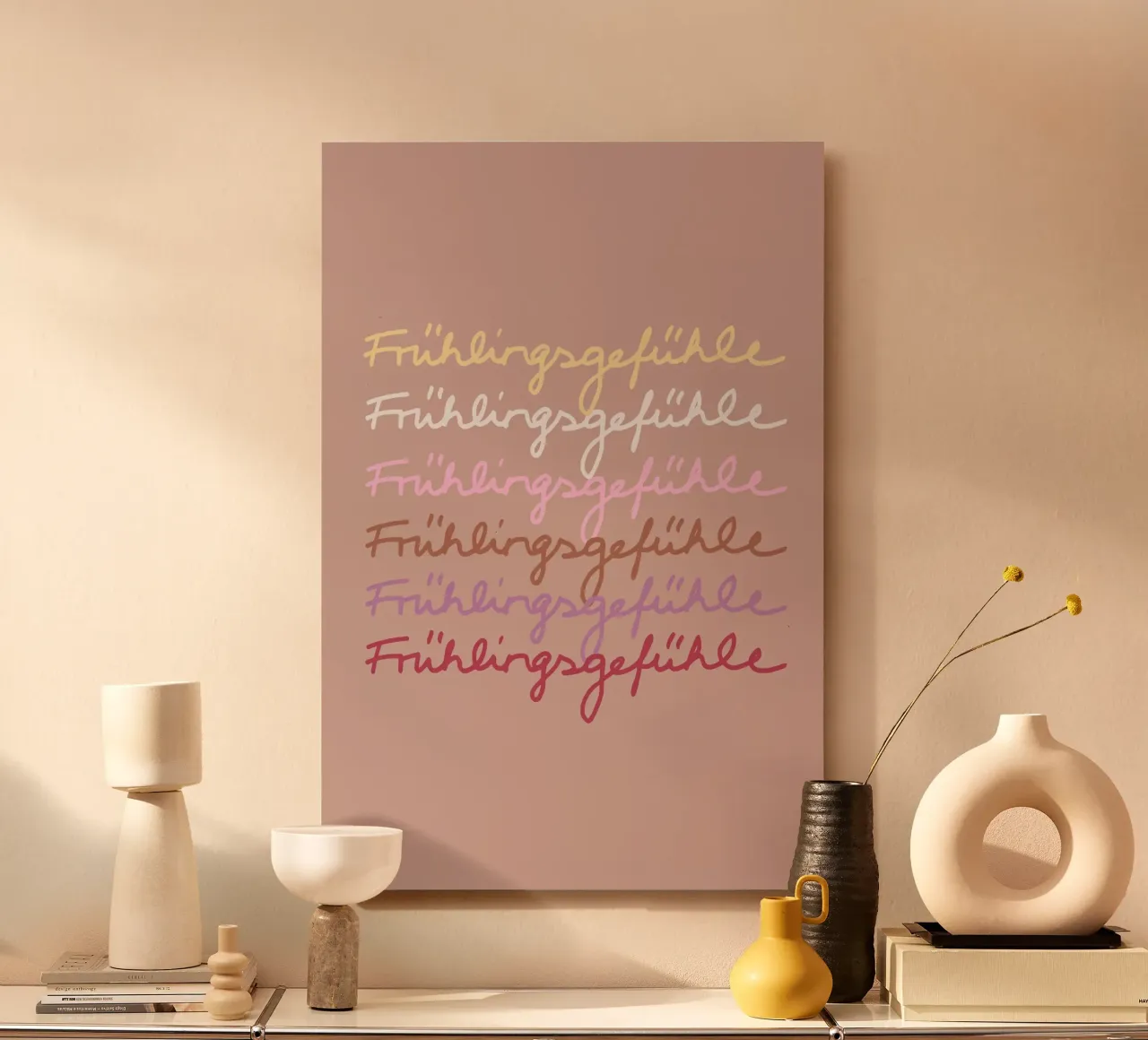 Frühlingsgefühle alluminio dibond da Studio Memb