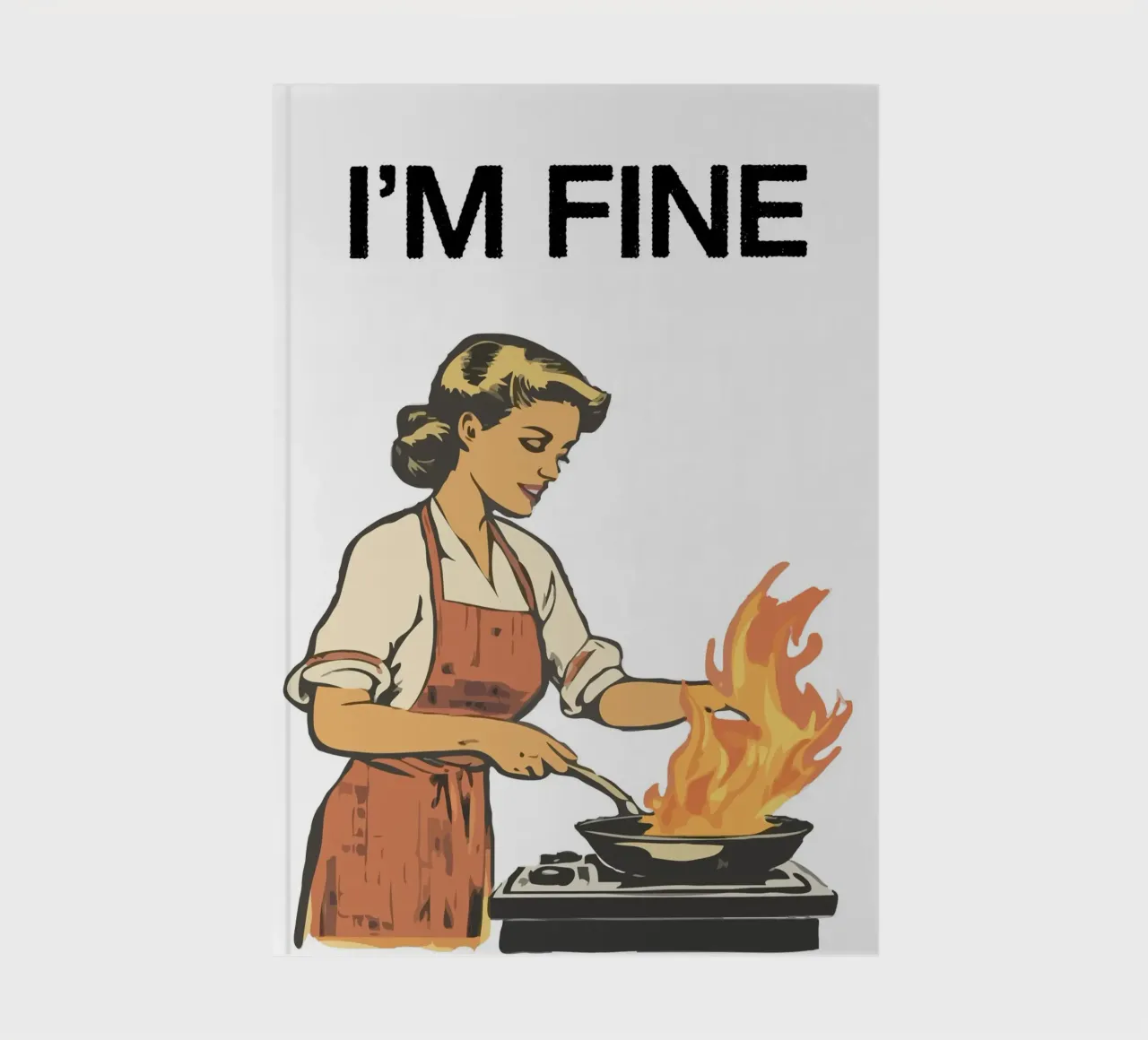 I'M FINE notebook by ramosashop