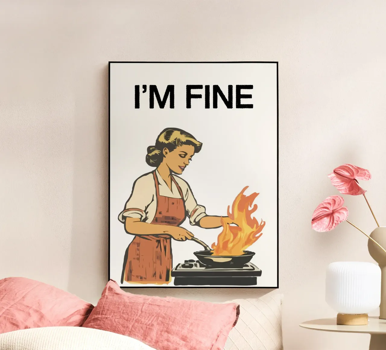 I'M FINE plexiglass da ramosashop