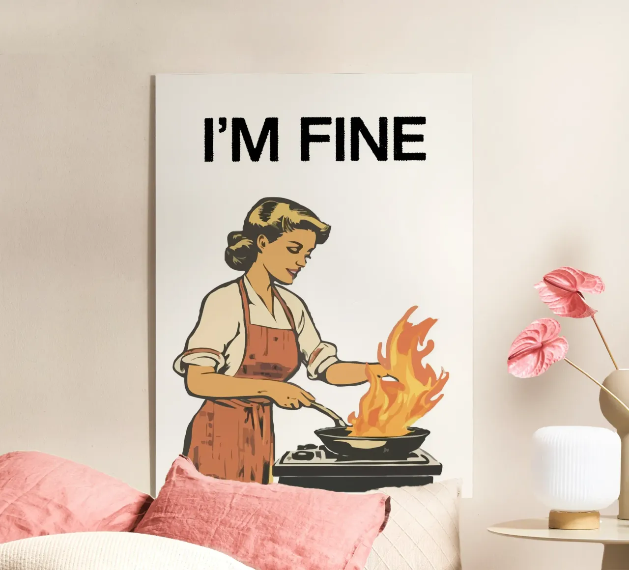 I'M FINE plexiglass da ramosashop