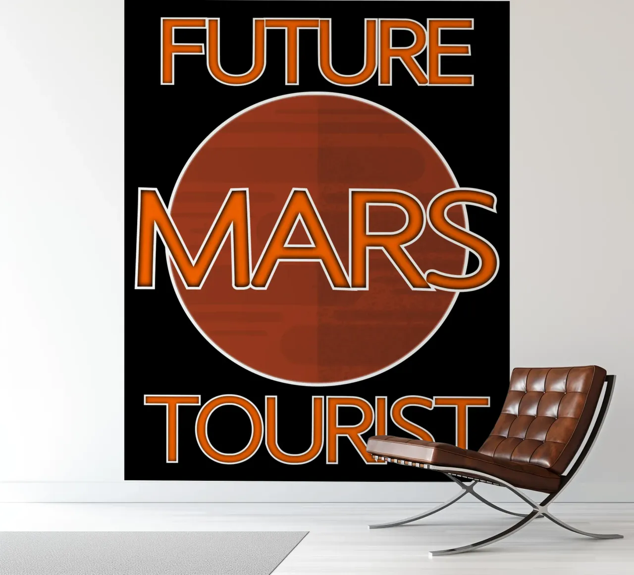 Il futuro turista di Marte carta da parati fotografica da sillyindustries