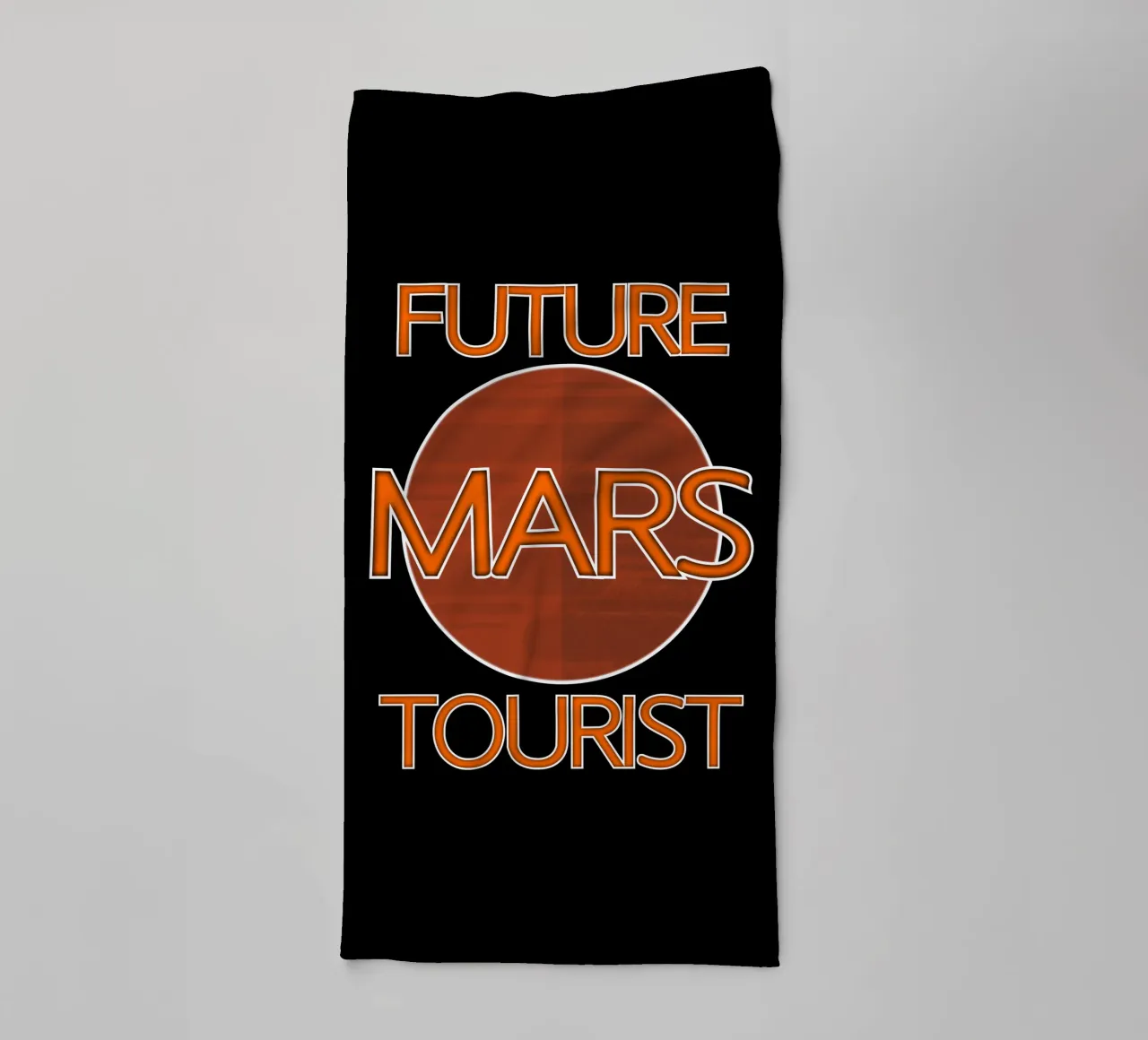 Future Mars Tourist Handtuch von sillyindustries