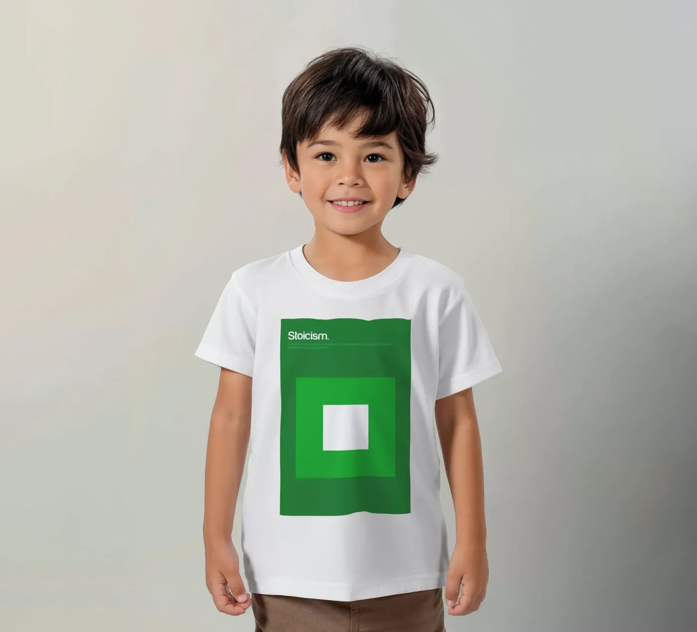 Stoicism t-shirt bambini da Genís Carreras