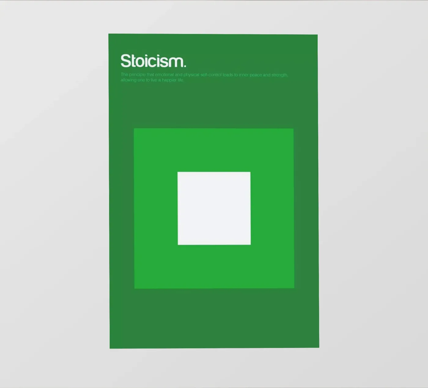 Stoicism pellicola backlit da Genís Carreras