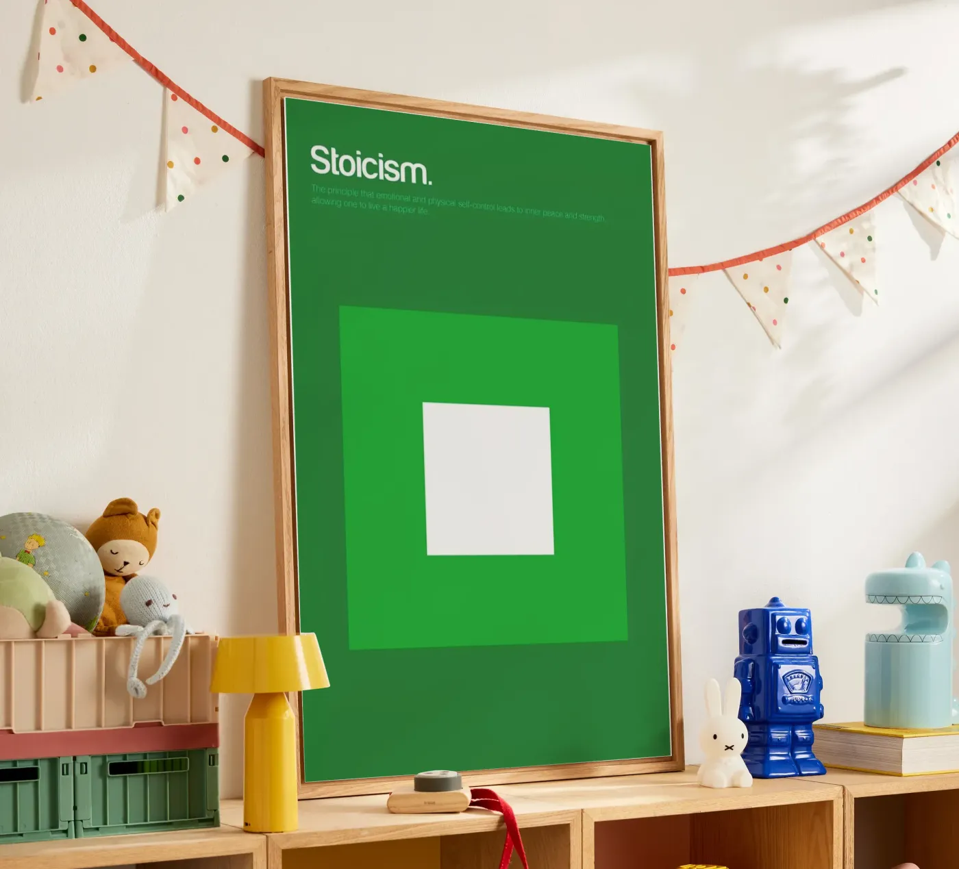 Stoicism Acryl-Glas von Genís Carreras