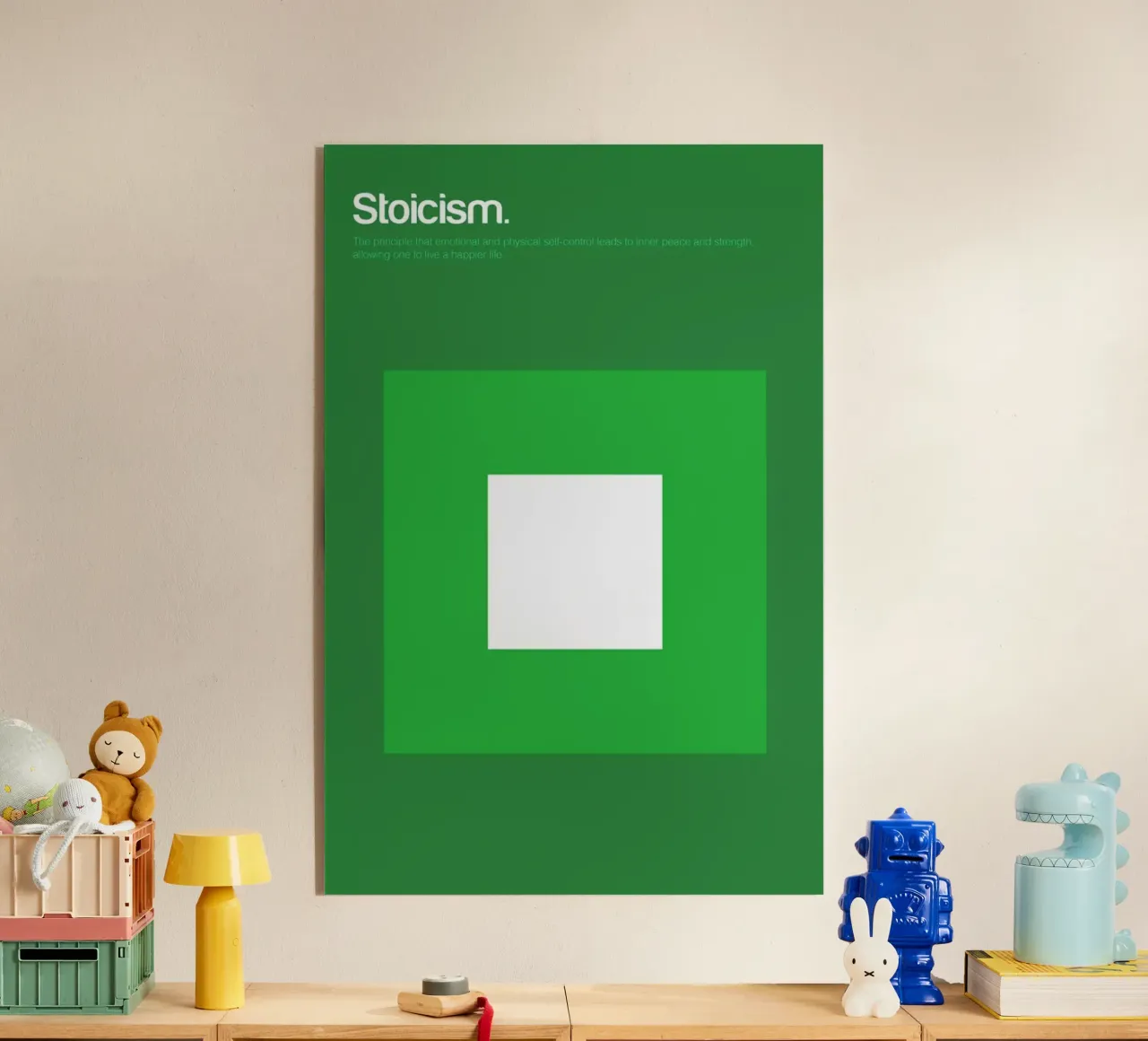 Stoicism plexiglass da Genís Carreras