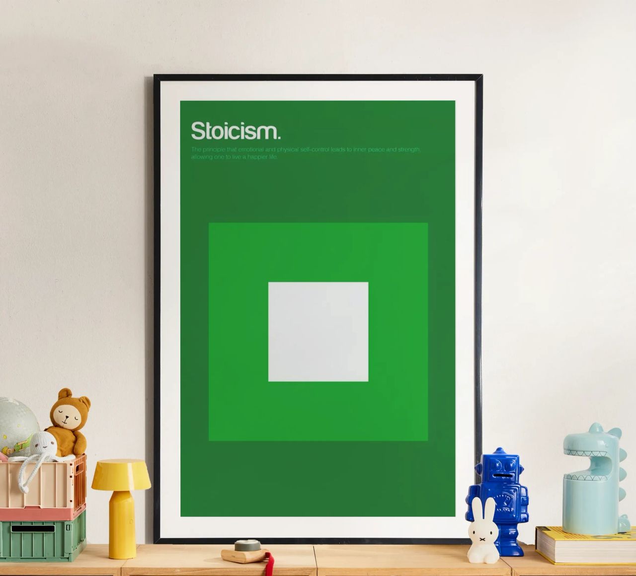 Stoicism Poster von Genís Carreras
