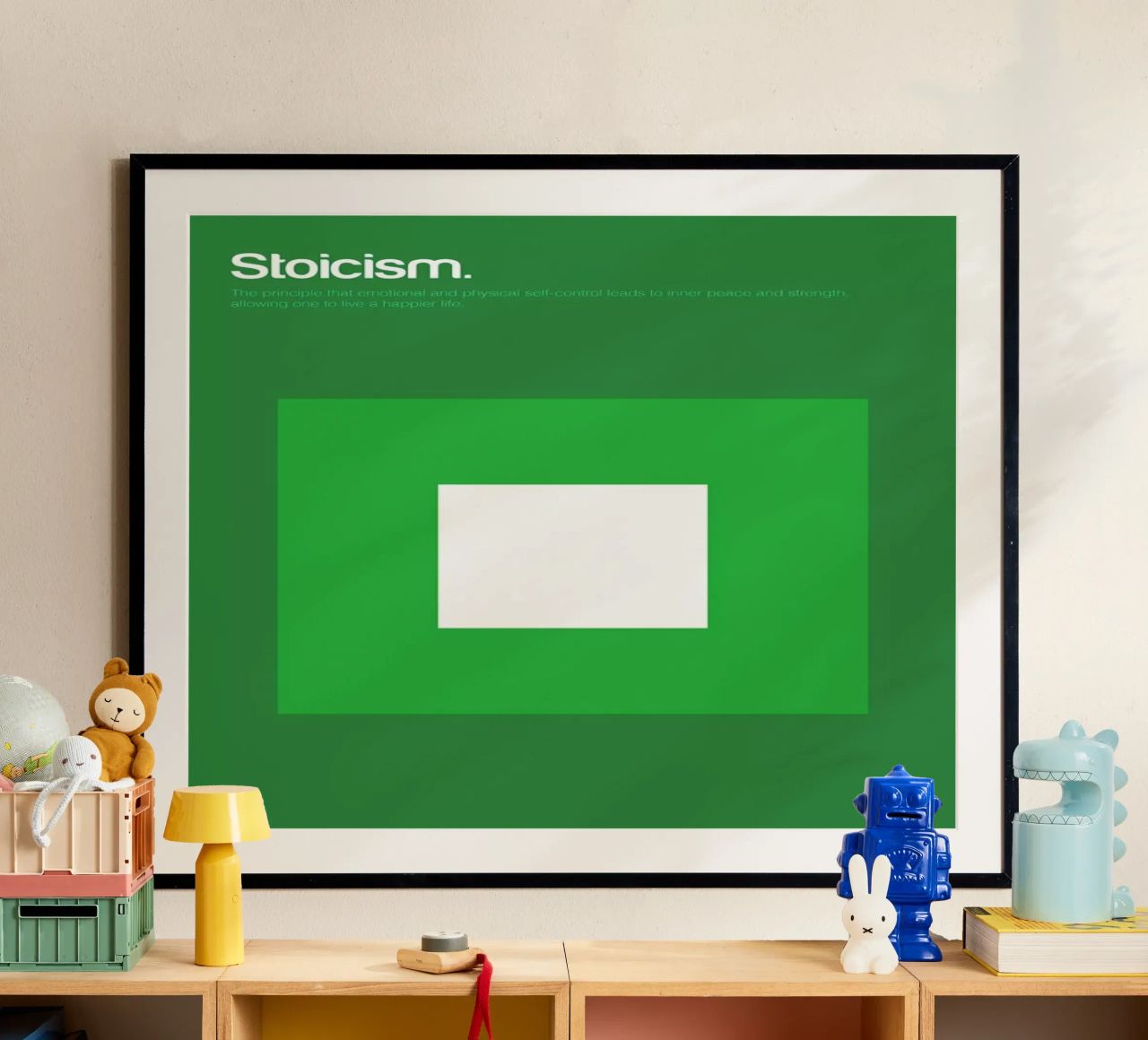 Stoicism Poster von Genís Carreras