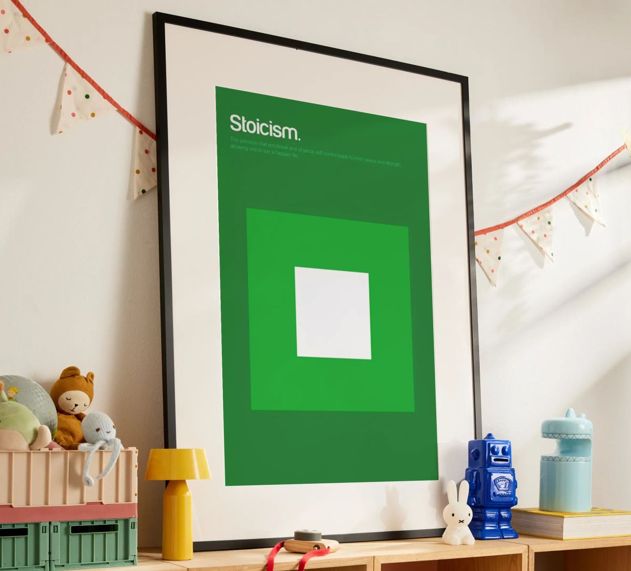 Stoicism Poster von Genís Carreras