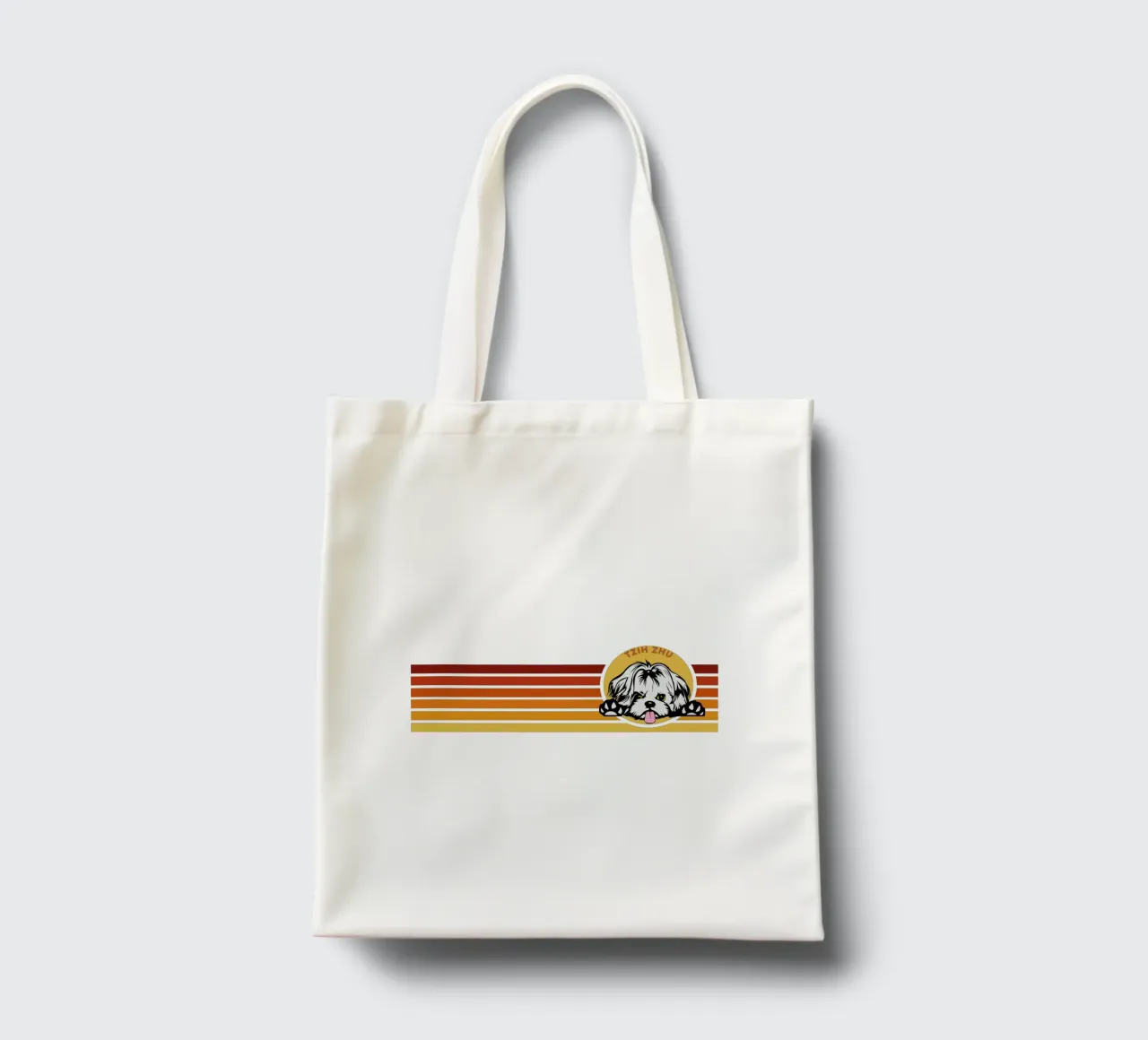line retro design TZIH ZHU borsa in juta da ririedis