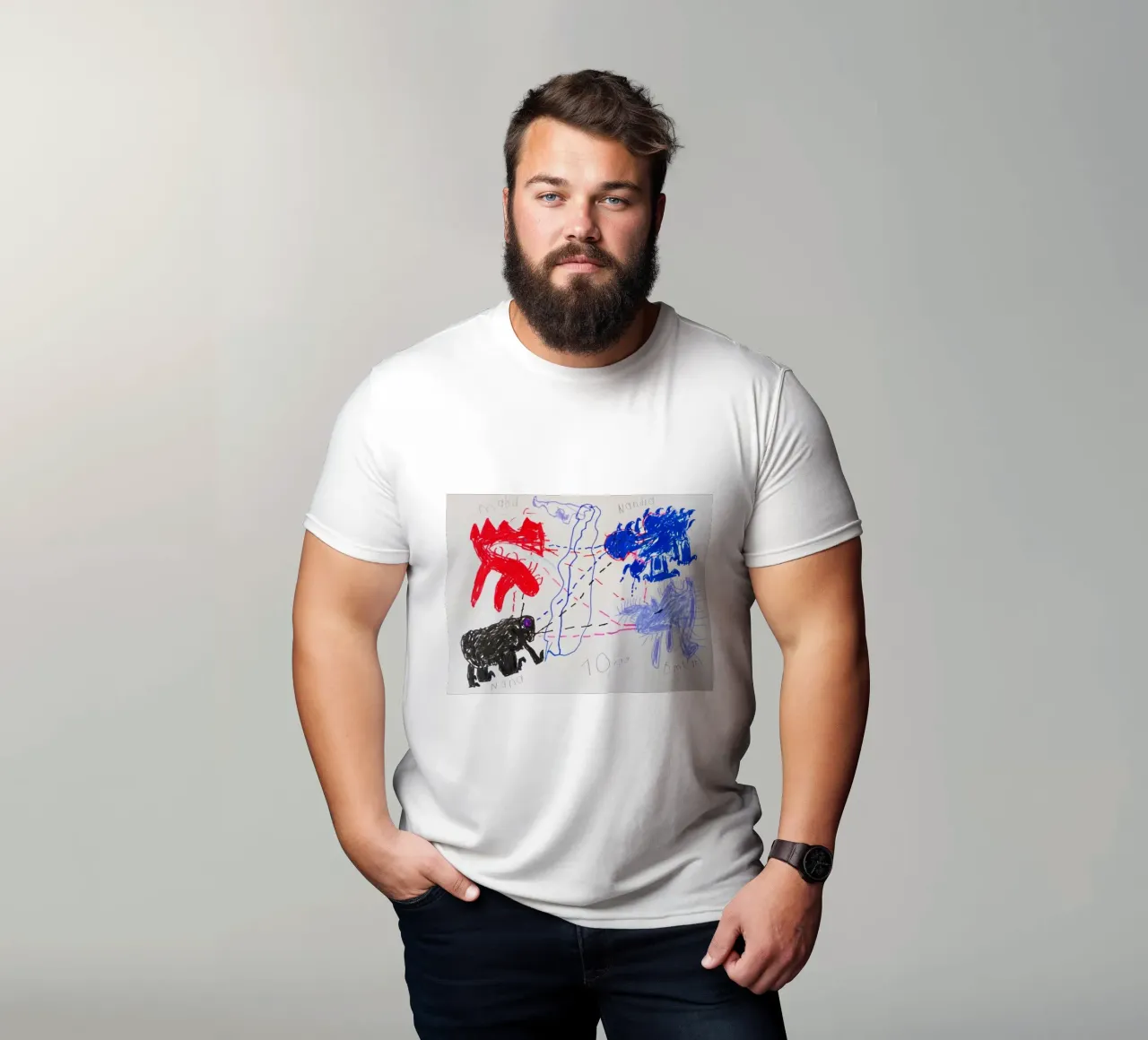 Immagine del mostro numero 1 t-shirt da Trash is dada Official