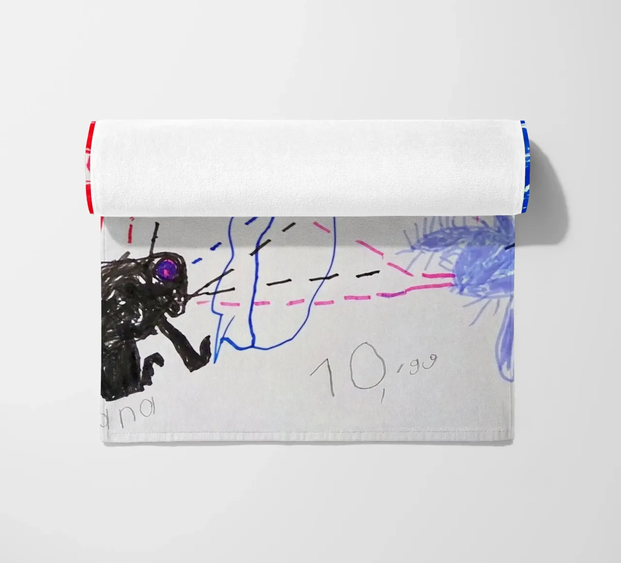 Immagine del mostro numero 1 telo mare da Trash is dada Official