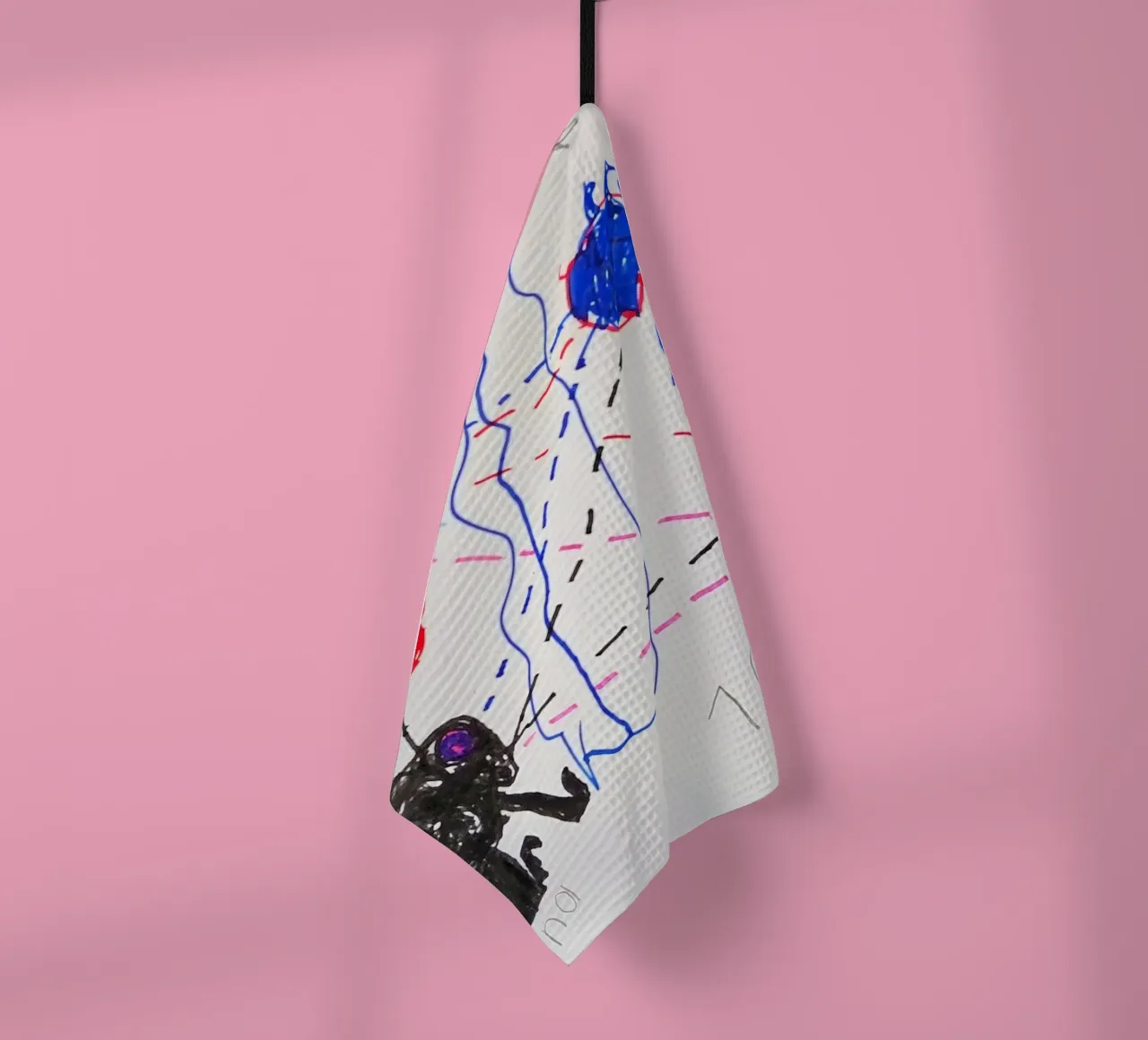 Immagine del mostro numero 1 canovaccio da cucina da Trash is dada Official
