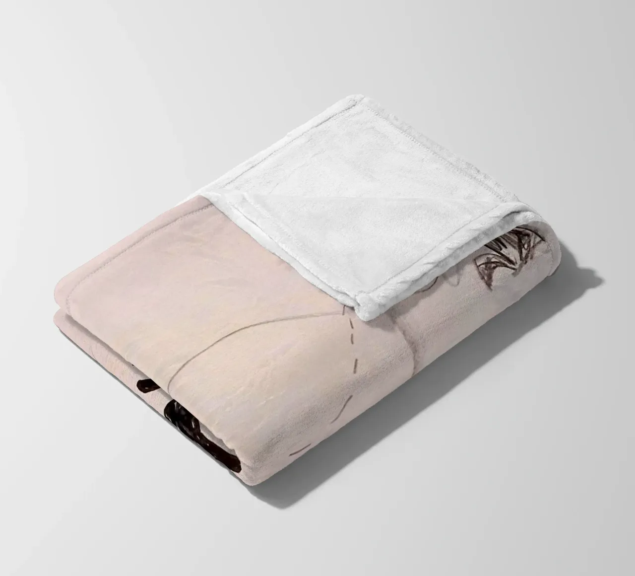 Monsterbild Nummer 3 fleece blanket by Trash is dada Official