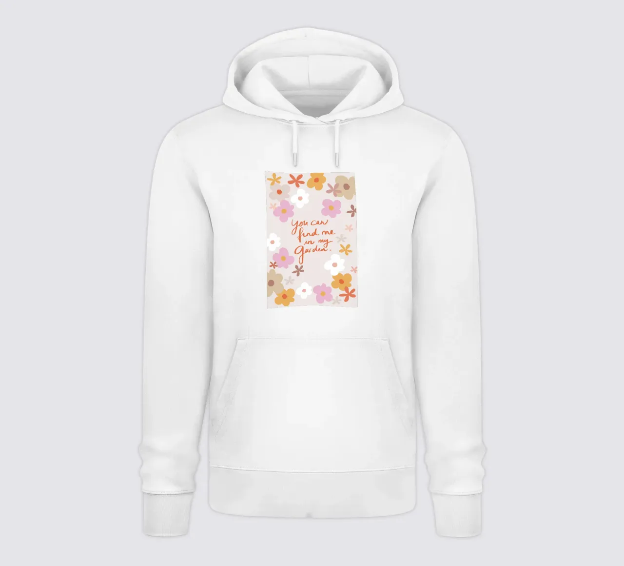 You Can Find Me In My Garden 1X felpa con cappuccio da Studio Memb