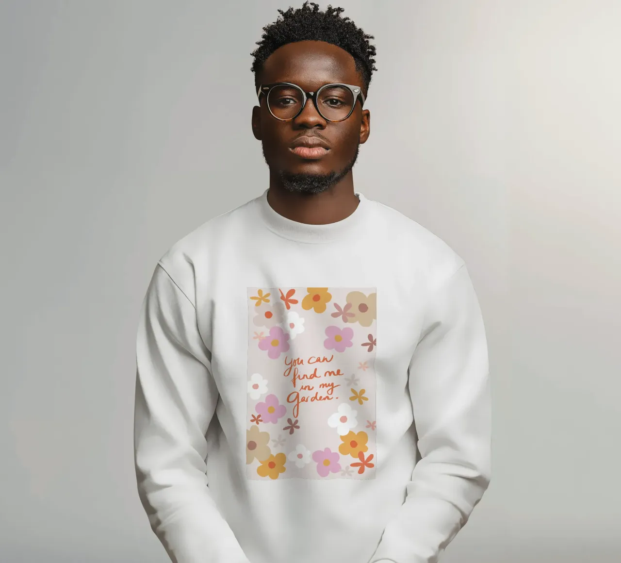 You Can Find Me In My Garden 1X felpa da Studio Memb