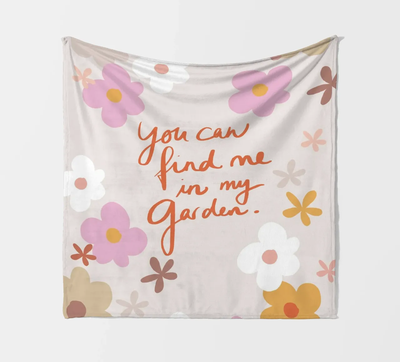 You Can Find Me In My Garden 1X coperta in pile da Studio Memb