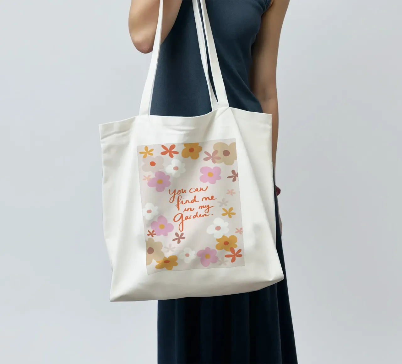 You Can Find Me In My Garden 1X borsa in juta da Studio Memb