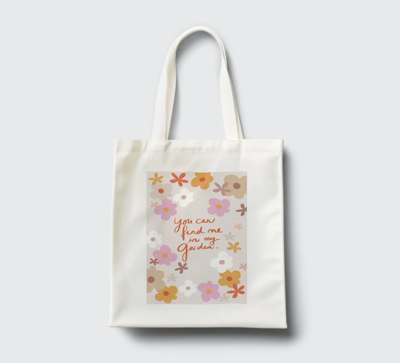 You Can Find Me In My Garden 1X borsa in juta da Studio Memb