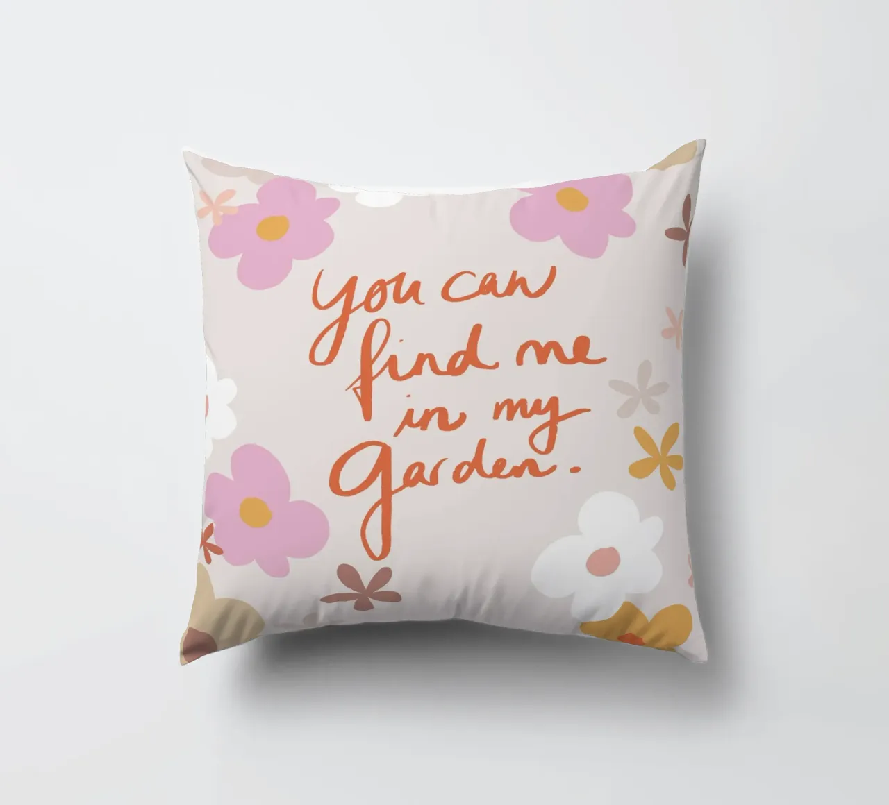 You Can Find Me In My Garden 1X cuscino da Studio Memb