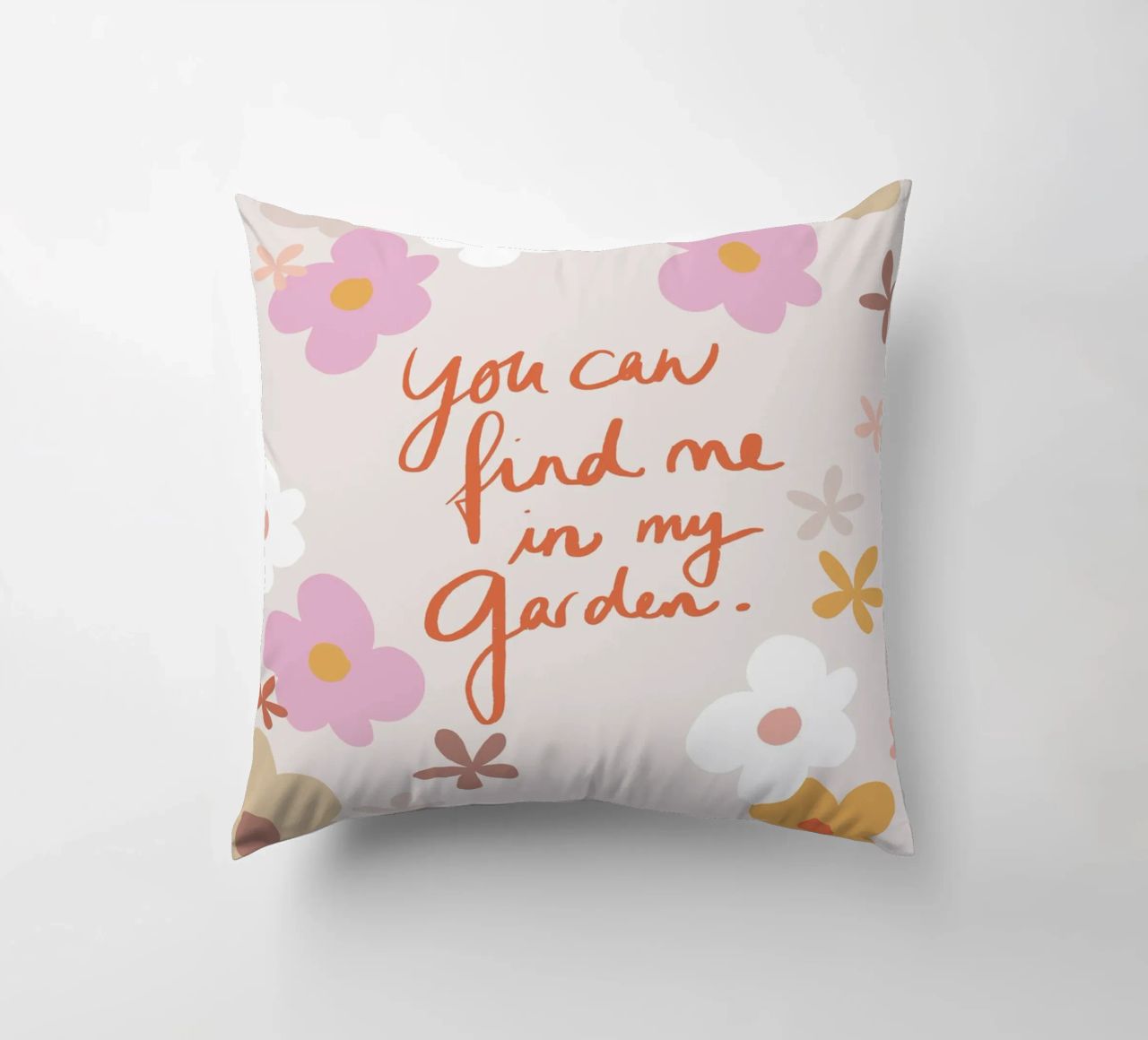 You Can Find Me In My Garden 1X cuscino da Studio Memb