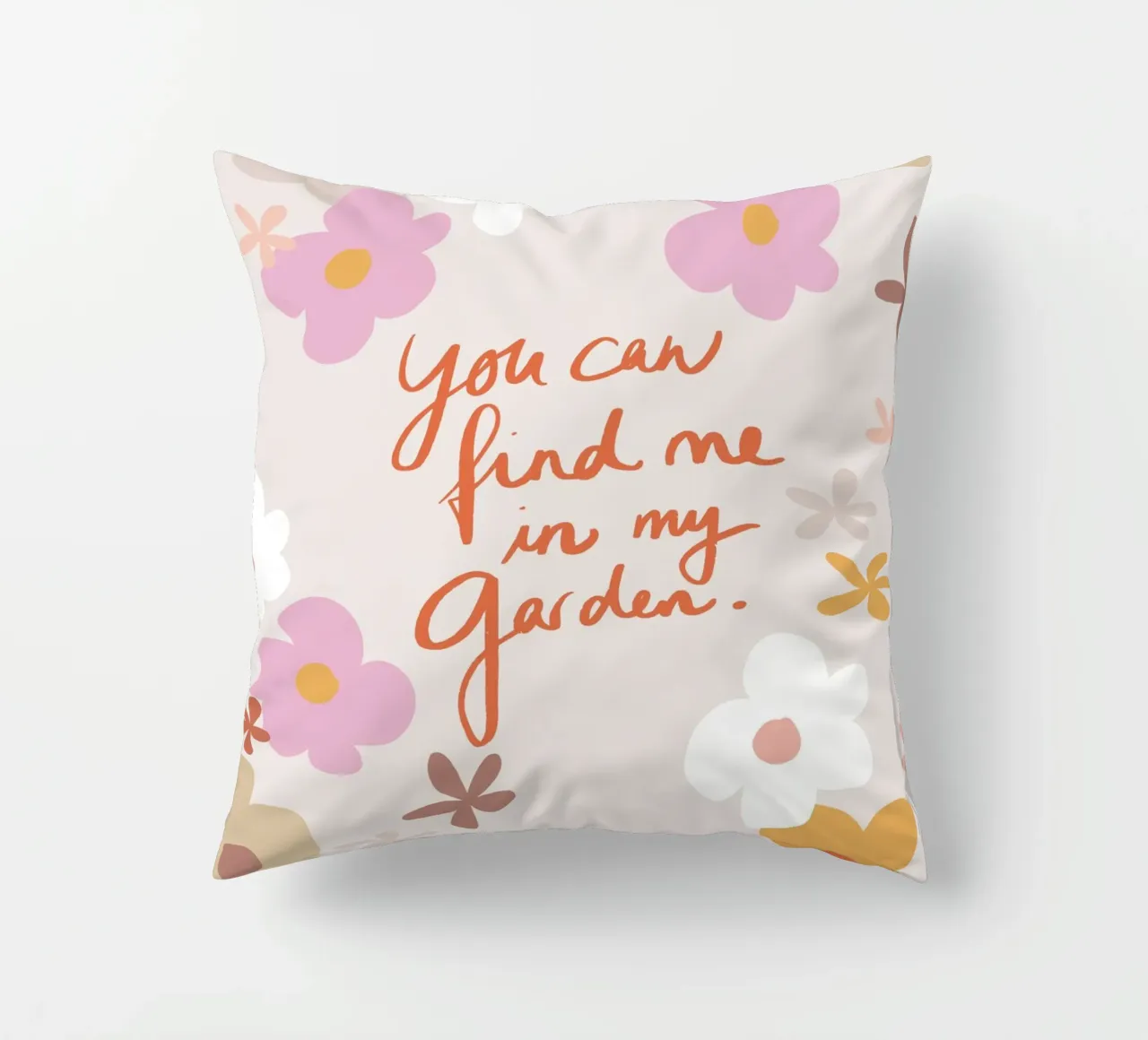 You Can Find Me In My Garden 1X cuscino da Studio Memb