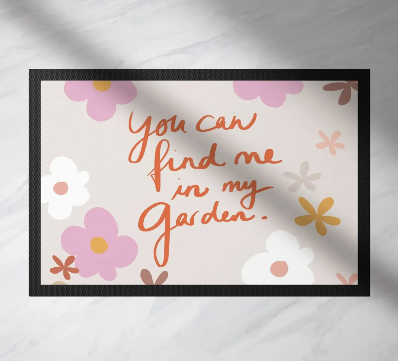 You Can Find Me In My Garden 1X zerbino da Studio Memb