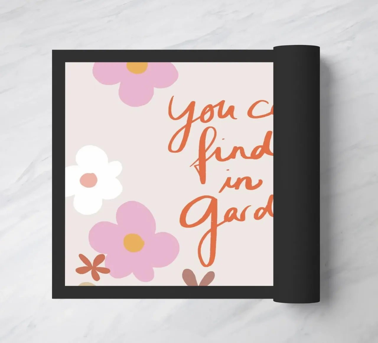 You Can Find Me In My Garden 1X felpudo de Studio Memb