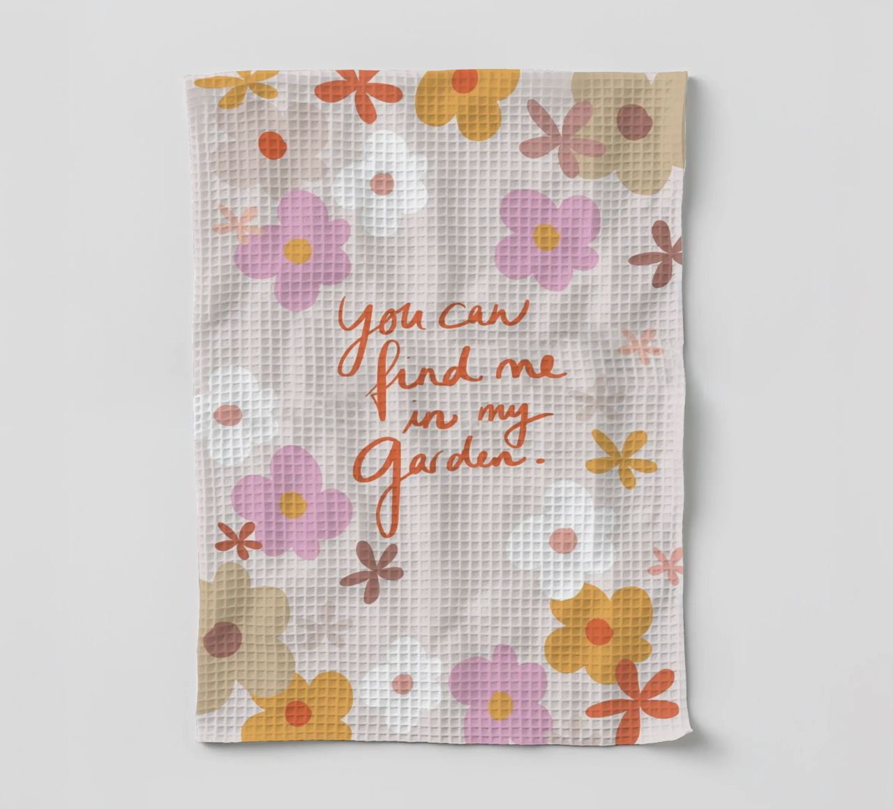 You Can Find Me In My Garden 1X canovaccio da cucina da Studio Memb