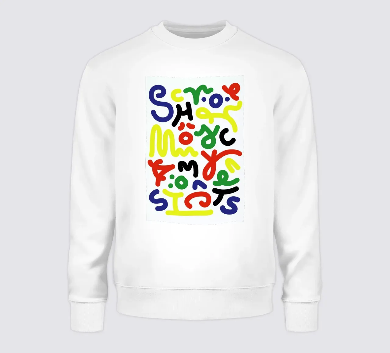 Schön Color sweatshirt van Jan Luzar