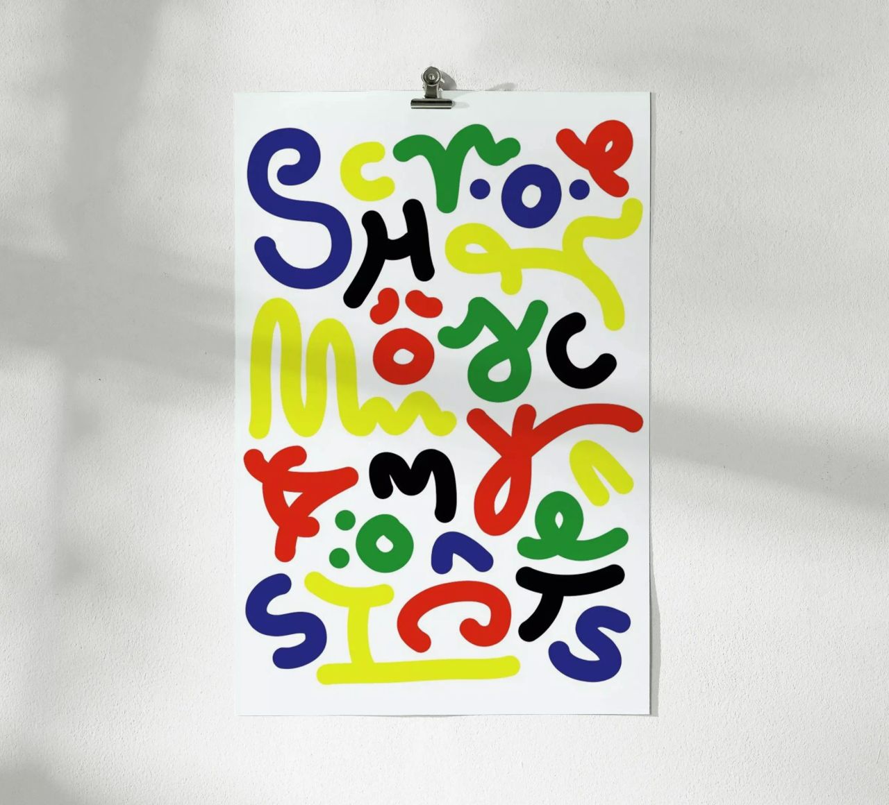 Schön Color poster by Jan Luzar