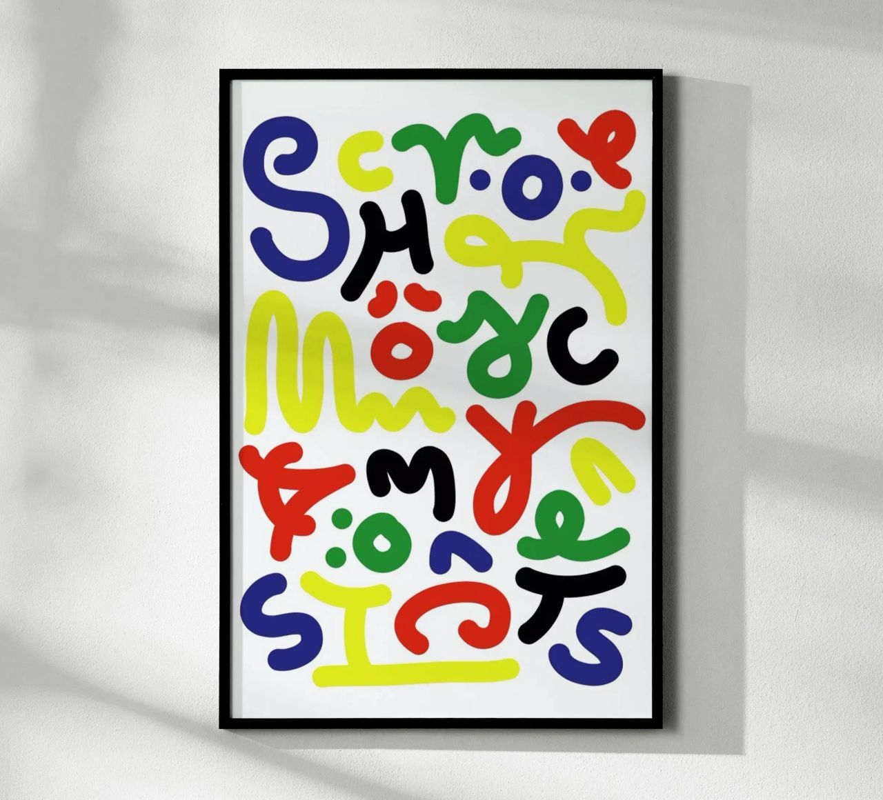 Schön Color poster by Jan Luzar