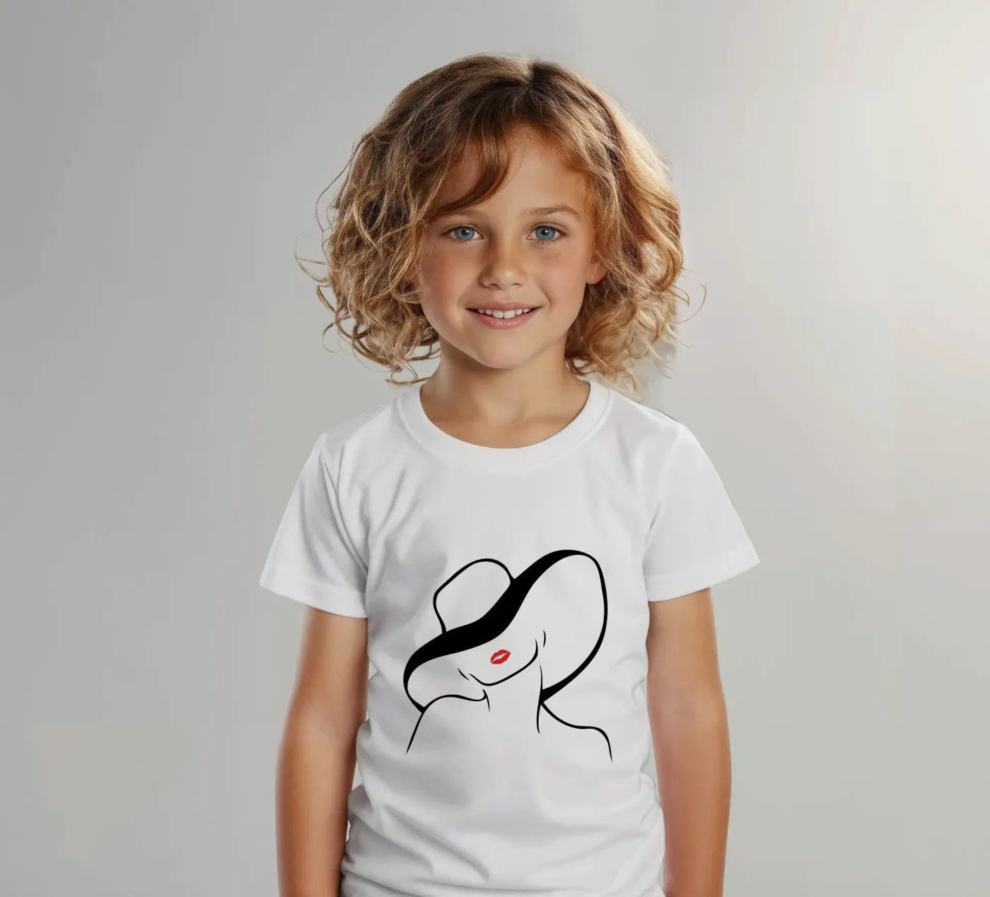 DONNE e CAPPELLI t-shirt bambini da ririedis