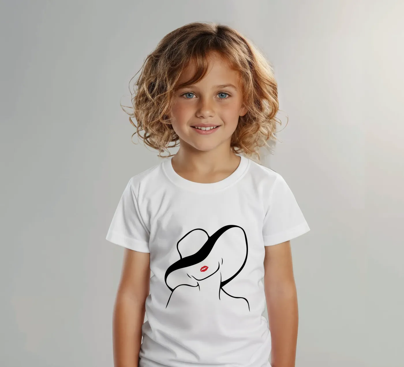 DONNE e CAPPELLI t-shirt bambini da ririedis