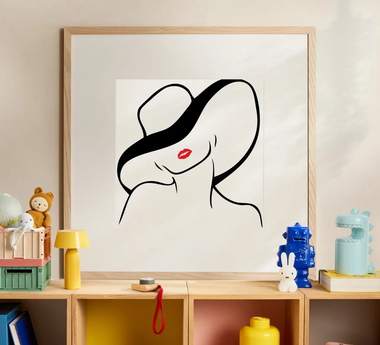 DONNE e CAPPELLI poster da ririedis