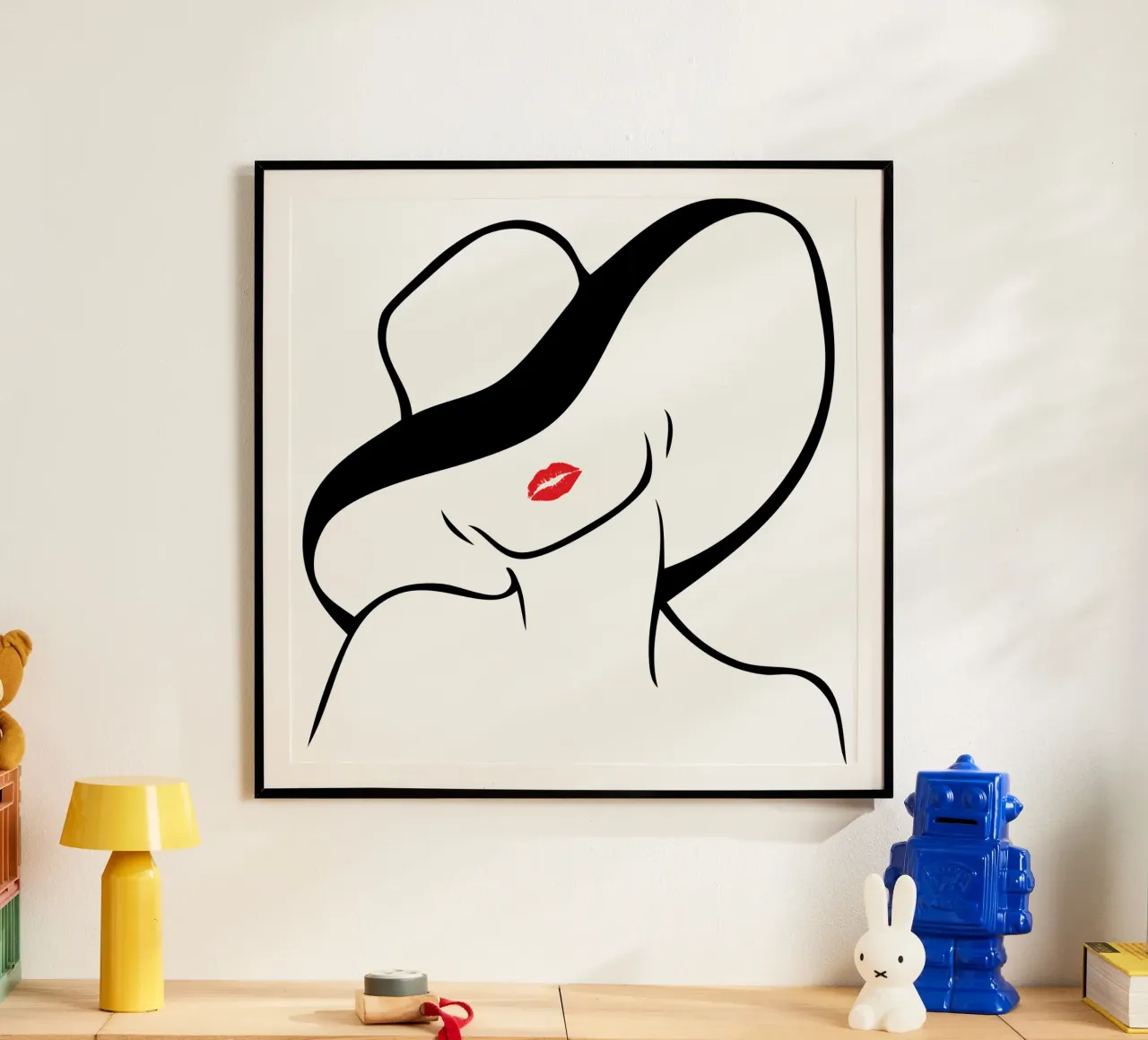 DONNE e CAPPELLI poster da ririedis