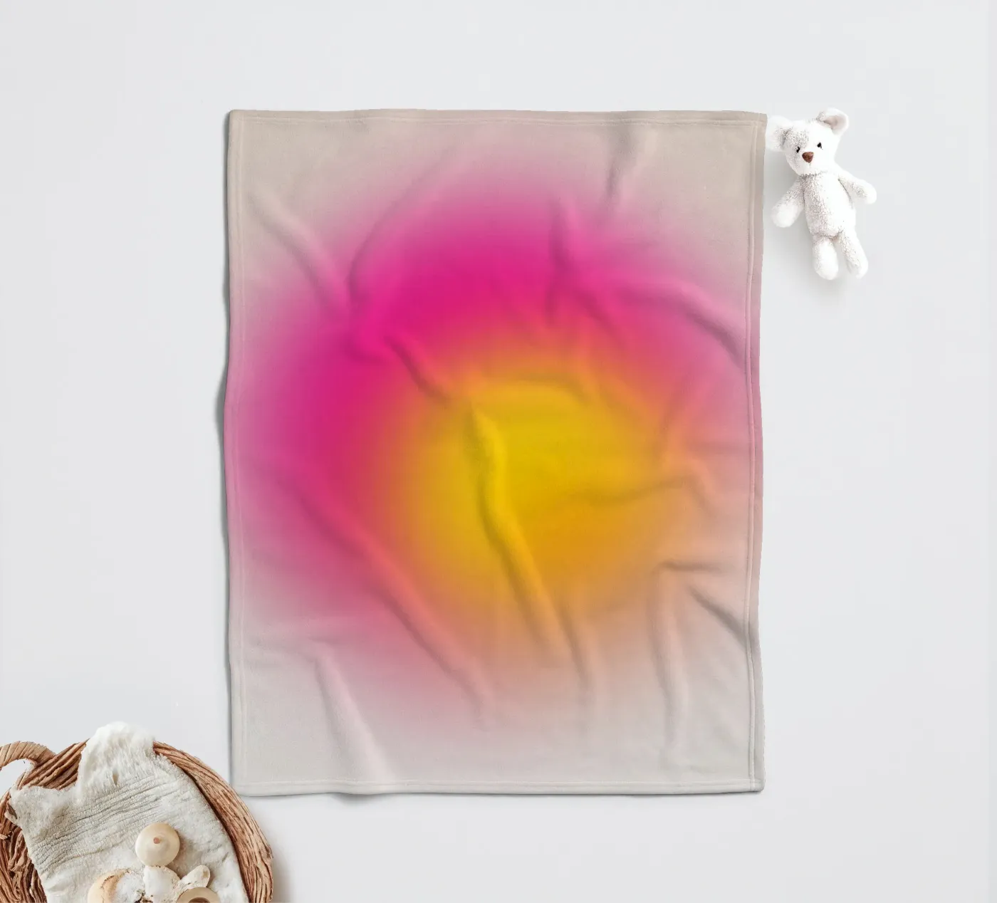 Bright Touch Fleecedecke von Galaxy Eyes