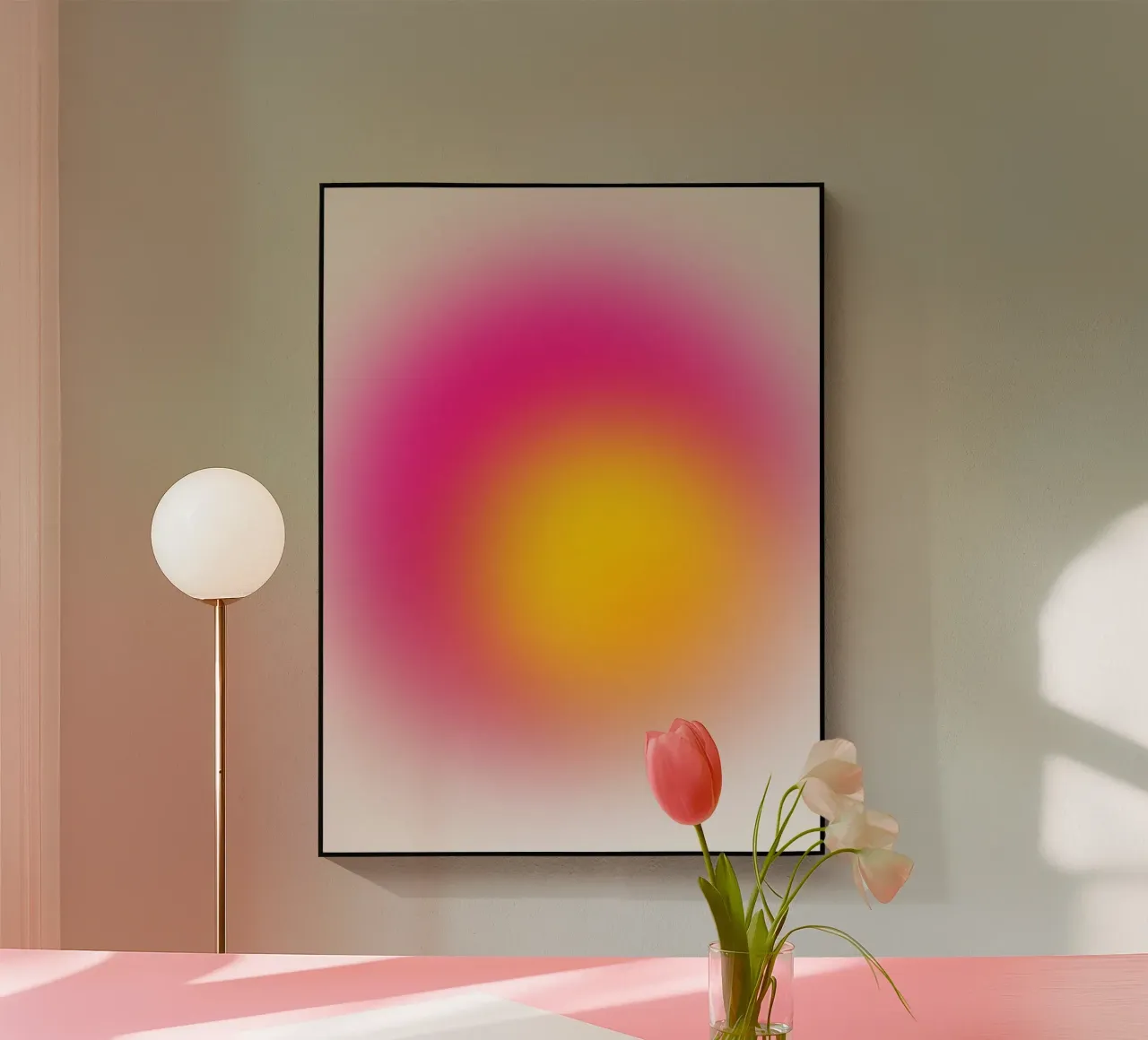 Bright Touch Acryl-Glas von Galaxy Eyes