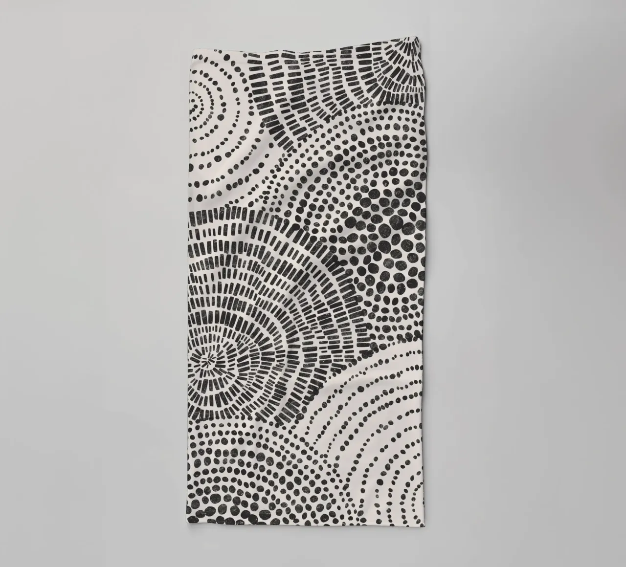 Gatti e puntini - Collezione Circle asciugamano da bagno da The Artcircle