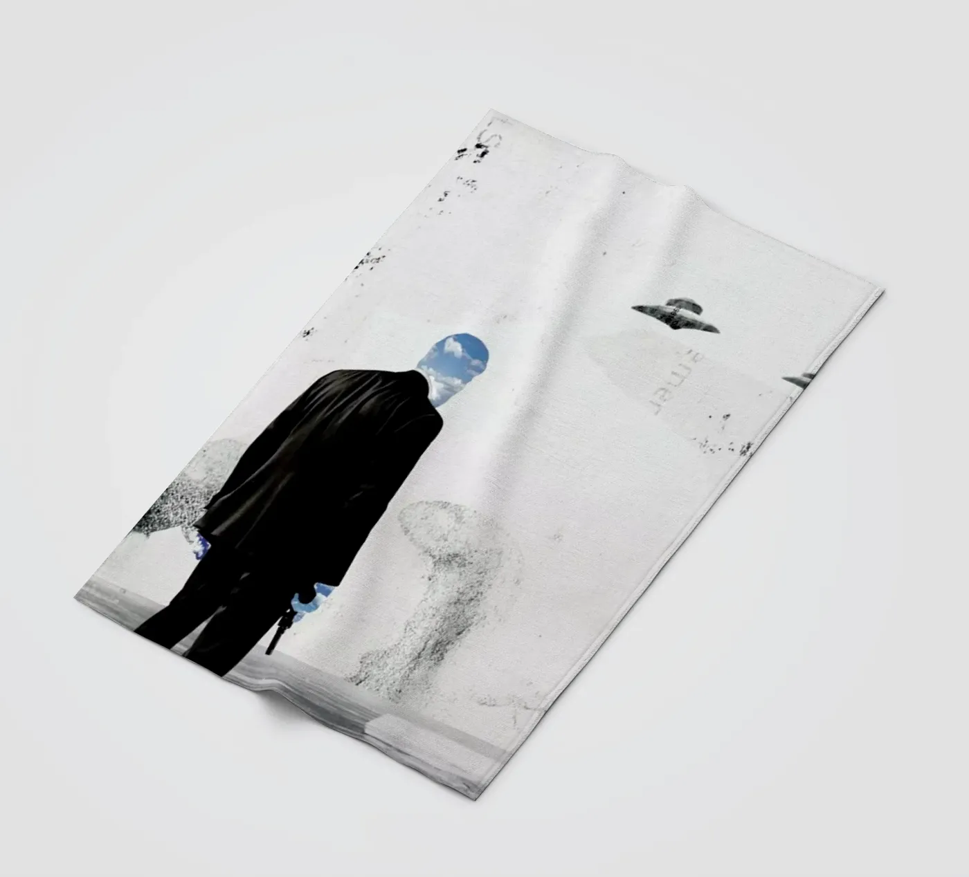 Standoff fleece blanket by Jason Brueck