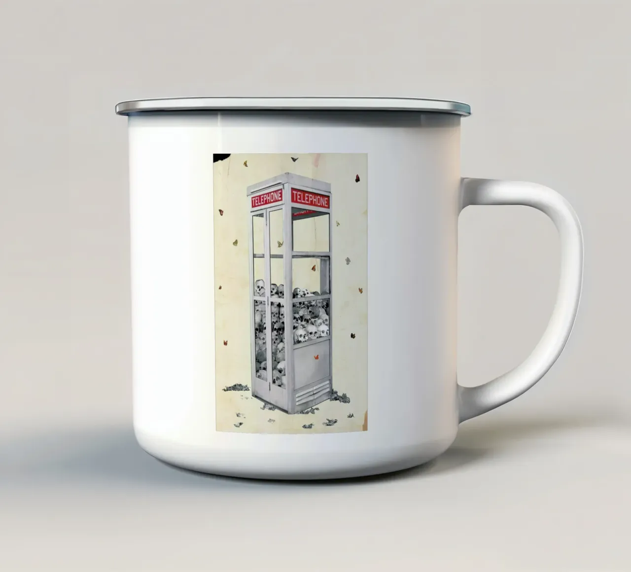 Collect Call tazza in smalto da Jason Brueck