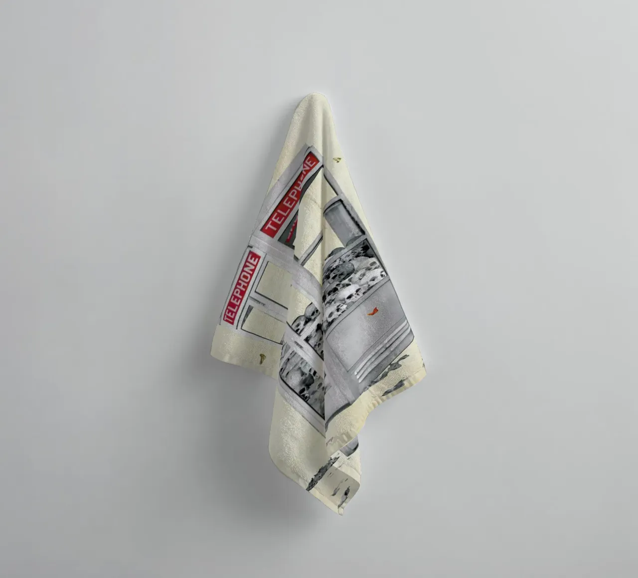 Collect Call asciugamano da bagno da Jason Brueck