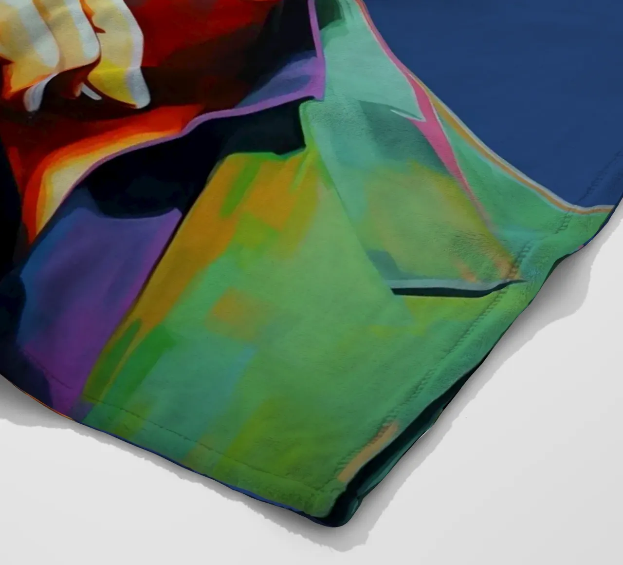 David Bowie, Stella eterna blu coperta in pile da Carinaprint