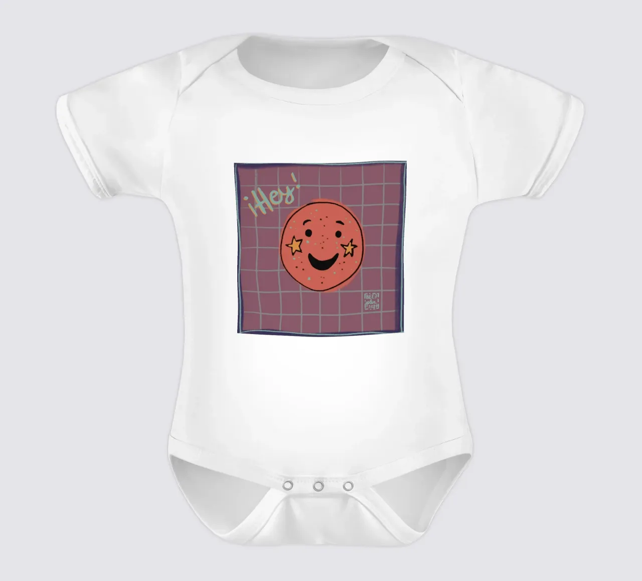 Hey :) body neonato maniche corte da Beeeplan