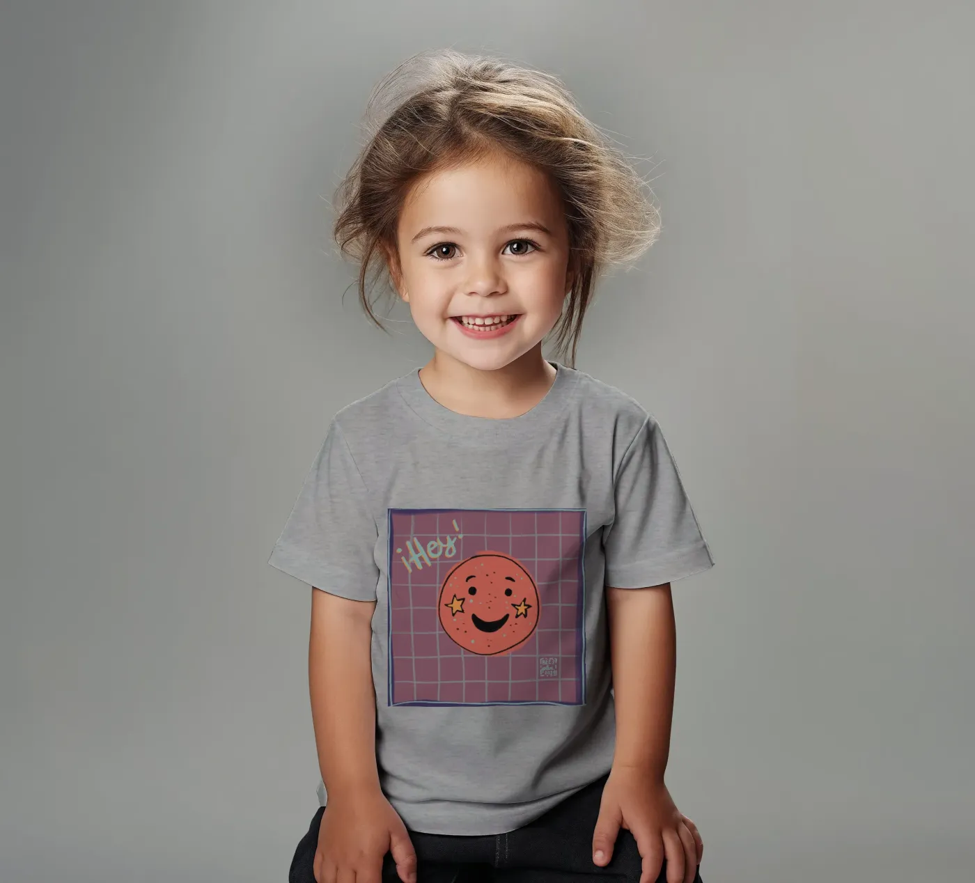 Hey :) t-shirt bambini da Beeeplan