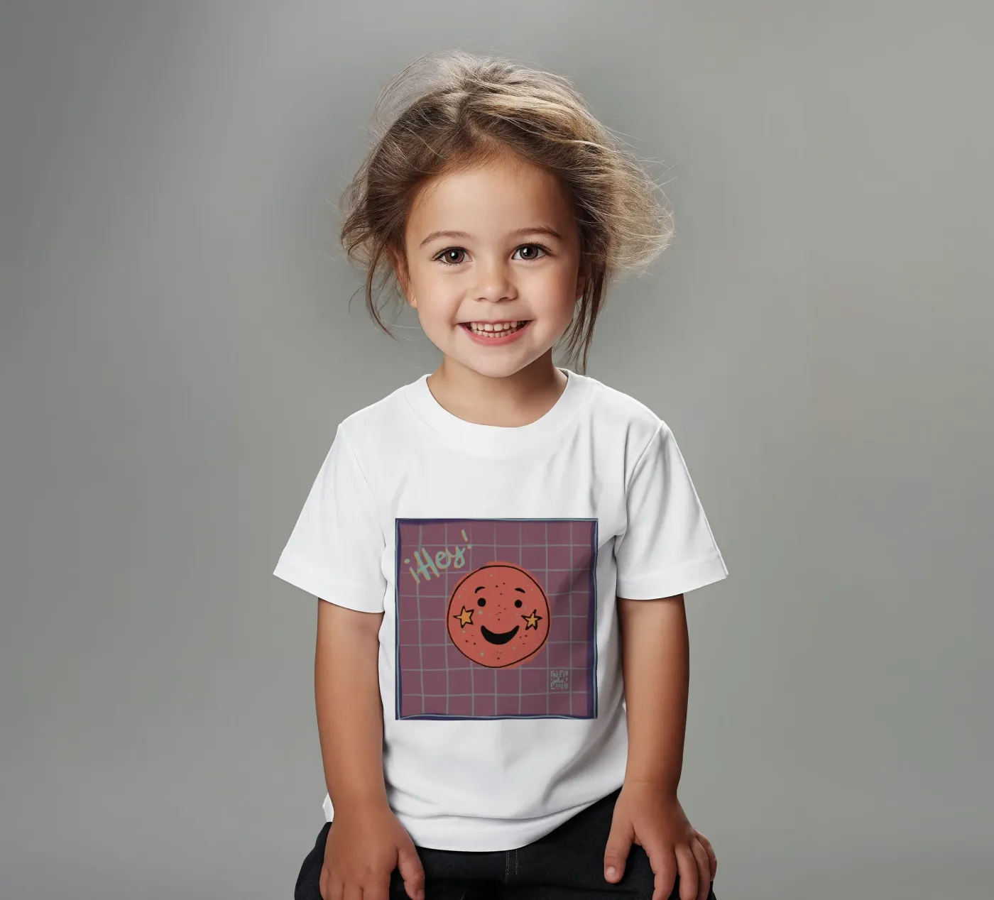 Hey :) t-shirt bambini da Beeeplan